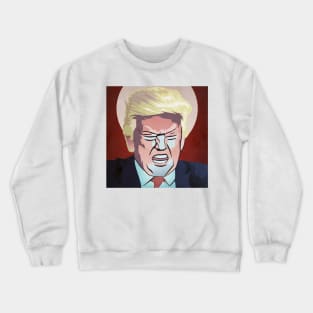 Angry Trump Crewneck Sweatshirt